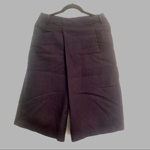 Cotton cropped pants with wide legs size perfect for the height of 165cm